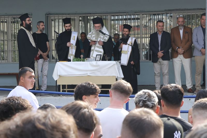 Αγιασμοί για τη νέα σχολική χρονιά στη Δράμα